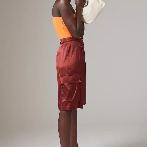 Anthropologie Hutch Pleated Utility Shorts - Picture 2 of 4